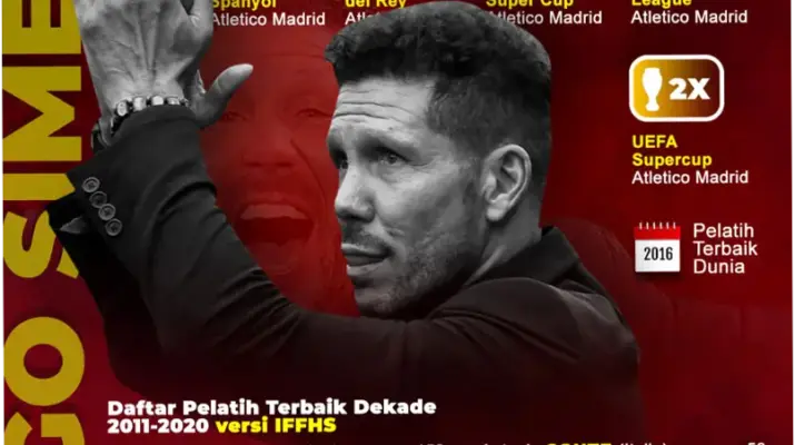 Diego Simeone: Sang Arsitek di Balik Kesuksesan Atletico Madrid