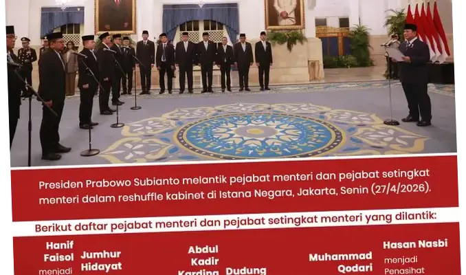 Pejabat Baru Dilantik, Apa yang Harus Diperhatikan?