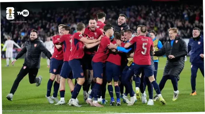 Republik Ceko Lolos ke Piala Dunia 2026 Setelah Mengalahkan Denmark
