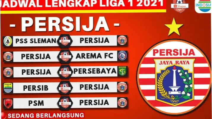 Jadwal Bola Hari Ini: Persija Vs Persib, Barca Vs Madrid, dan Lainnya