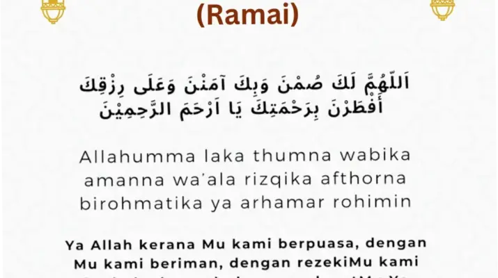 Mengenal Doa Buka Puasa di Bulan Dzulhijjah: Arti, Waktu, dan Keutamaan