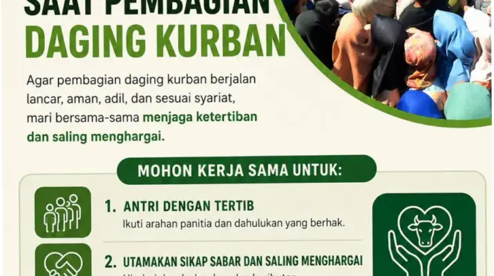 Pembagian Daging Kurban: Wujud Kepedulian Masyarakat dan Pemerintah