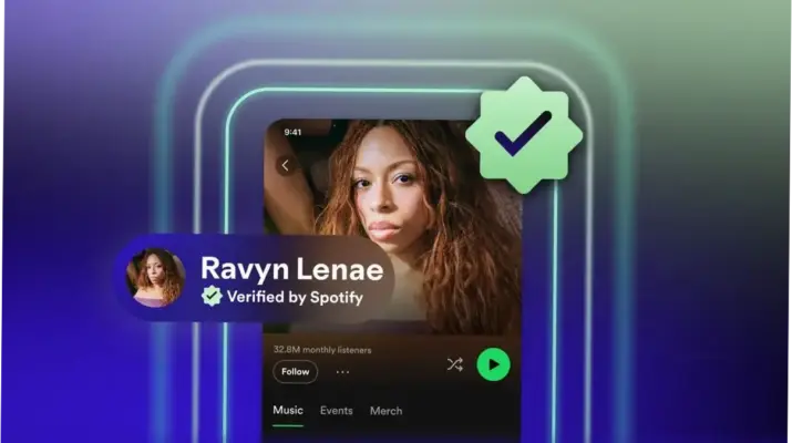 Spotify Luncurkan Fitur Verifikasi Artis Manusia dengan Centang Hijau