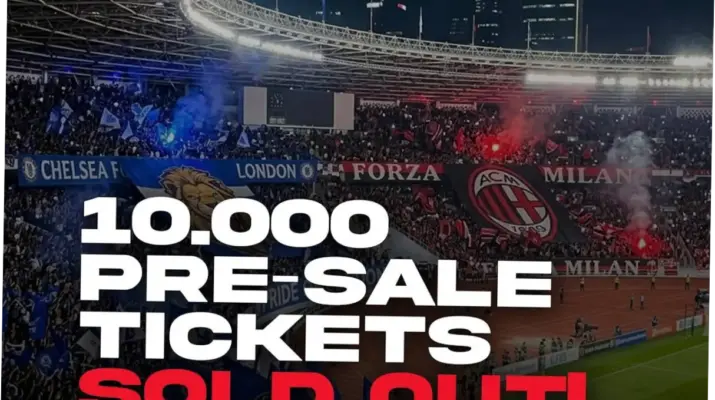 Tiket Chelsea vs AC Milan di Jakarta: Harga, Jadwal, dan Cara Pembelian