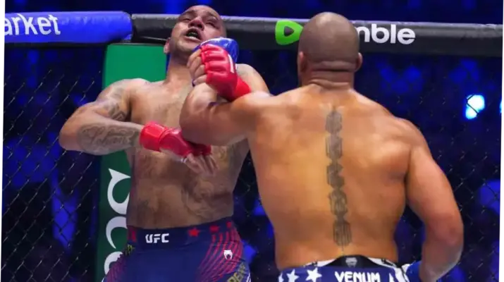 Alex Pereira Gagal Cetak Sejarah di UFC Freedom 250, Ciryl Gane Menang TKO dan Rebut Sabuk Interim Kelas Berat