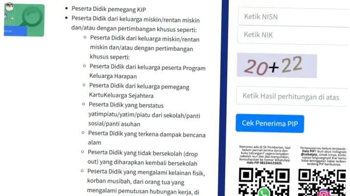 Cara Cek PIP 2026: Syarat Penerima, Jadwal Pencairan, dan Informasi Terbaru