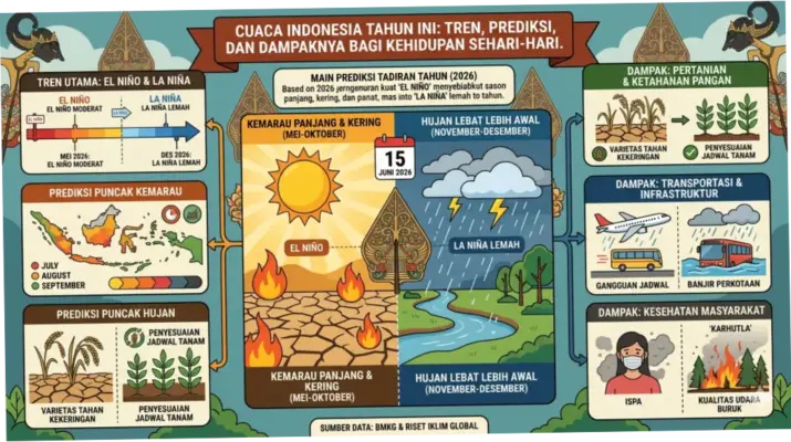 Cuaca Indonesia: Prakiraan dan Dampaknya pada Kehidupan Sehari-hari