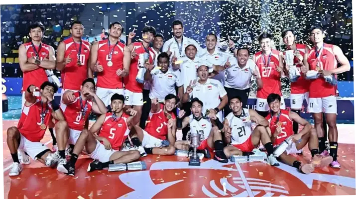 Indonesia Raih Gelar Juara AVC Cup 2026, Sejarah Baru Voli Putra Tanah Air