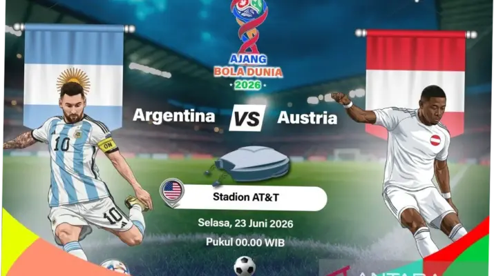 Jadwal Piala Dunia 2026: Argentina, Inggris, dan Portugal Siap Berlaga