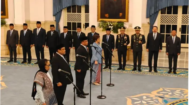 Pelantikan Pejabat Baru: Prabowo Lantik Pimpinan BGN dan Said Iqbal di Istana