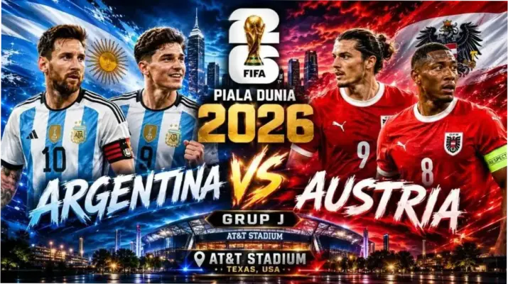 Argentina Vs Austria di Piala Dunia 2026: Analisis Pertandingan dan Proses Menuju Babak Berikutnya