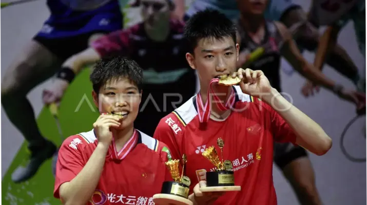 Feng Yanzhe dan Huang Dongping Raih Gelar Juara Japan Open 2026