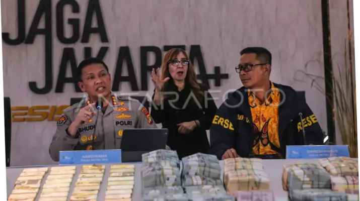 Konferensi Pers Polda Metro Jaya: Pengungkapan Kasus Korupsi dan Pengamanan