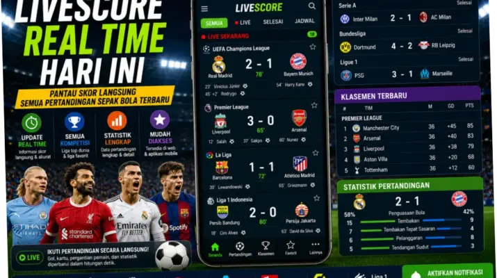 Livescore: Informasi Terkini dan Akurat untuk Penggemar Olahraga