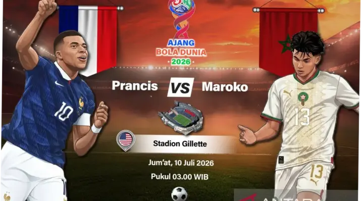 Prancis vs Maroko: Les Bleus Tampil Dominan di Piala Dunia 2026